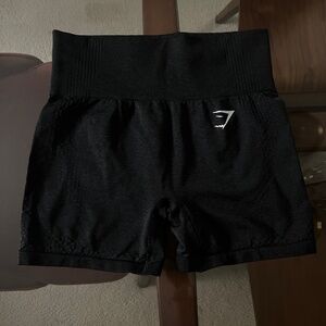 Black Gym Shark Shorts